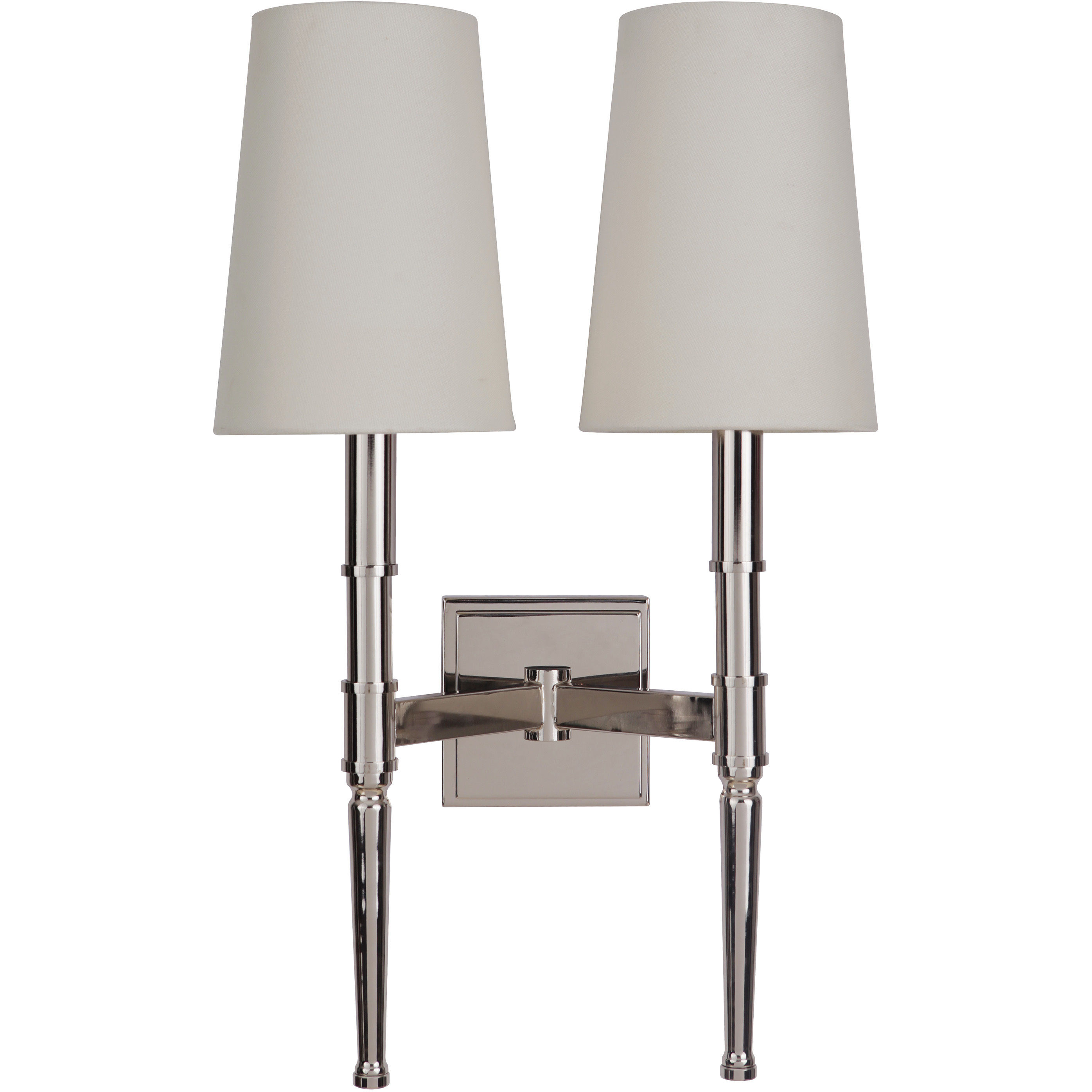 Ella 2 Light 13 inch Polished Nickel Wall Sconce Wall Light