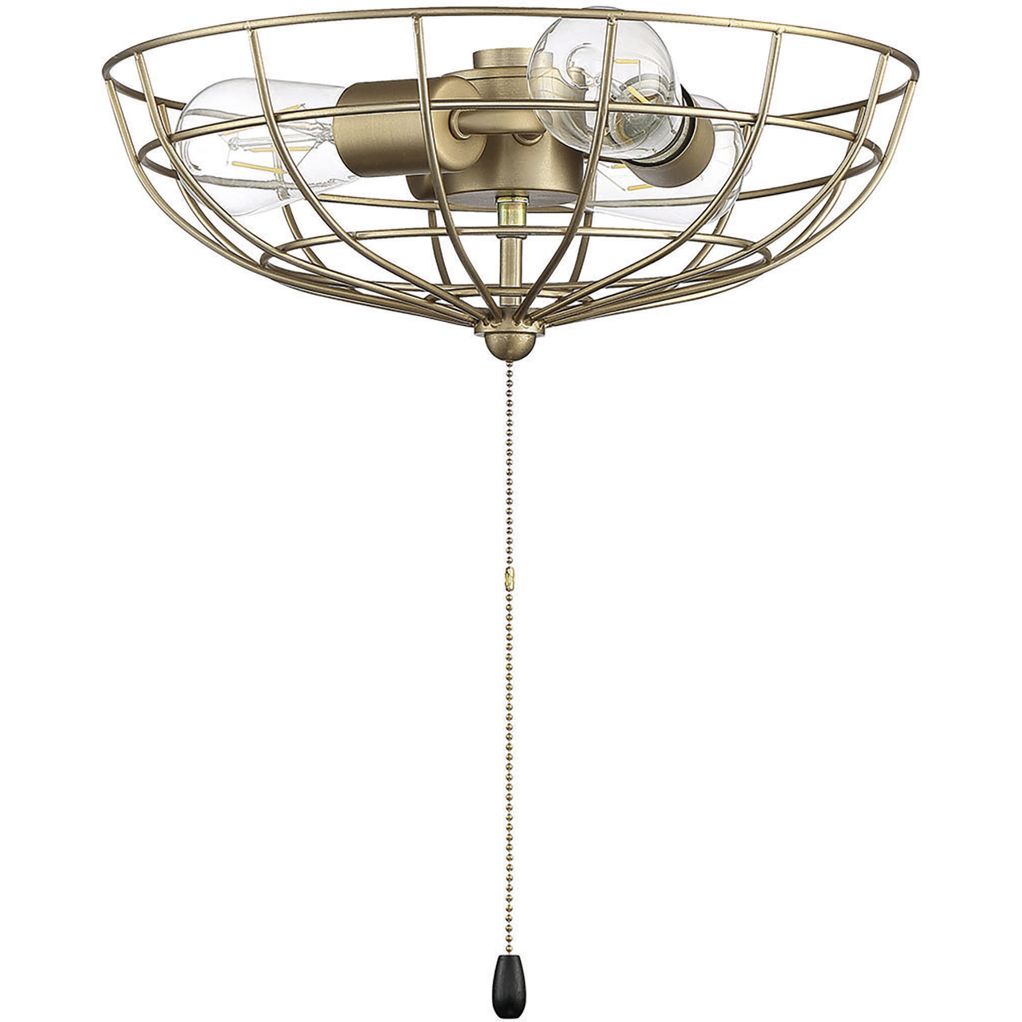 Craftmade LK2801-BNK-LED Bowl LED Brushed Polished Nickel Fan Light Kit,  Universal, image size:2032x2032