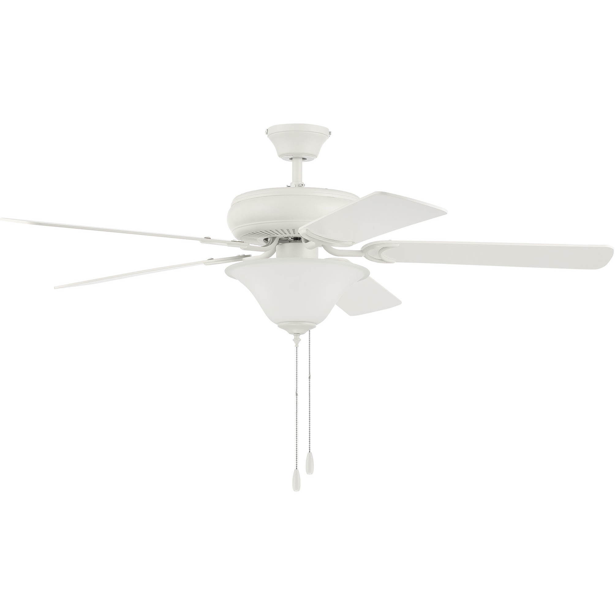 Craftmade DCF52W5C1W Decorator's Choice 52 inch White Ceiling Fan