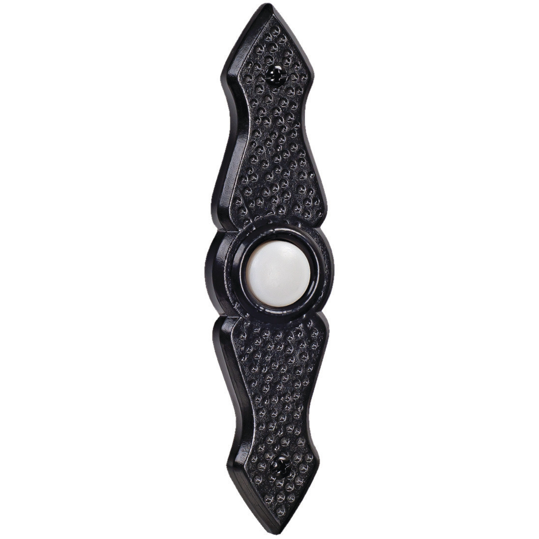Large Spindle Black Push Button, Large