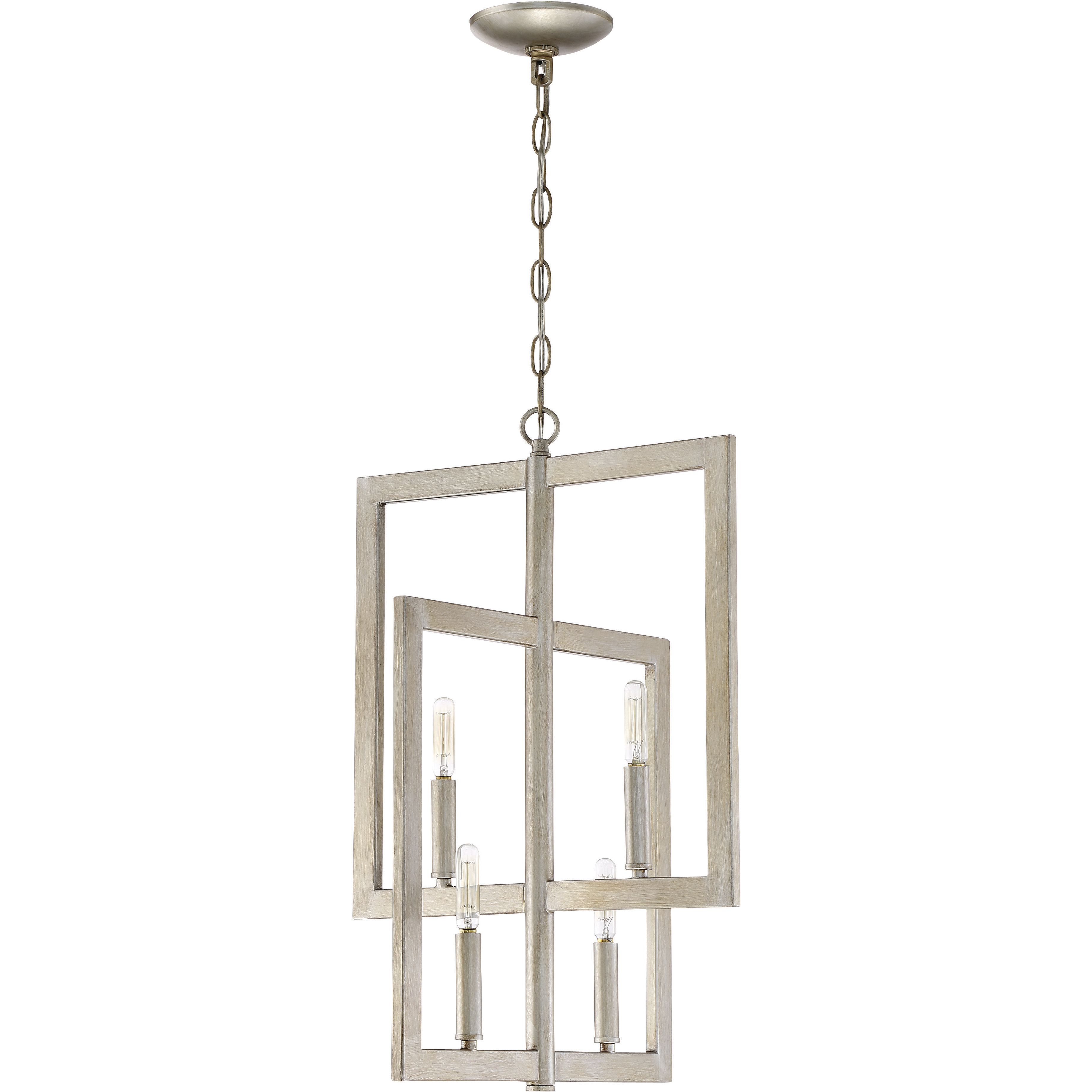 Portrait 4 Light 15.5 inch Gold Twilight Foyer Light Ceiling Light