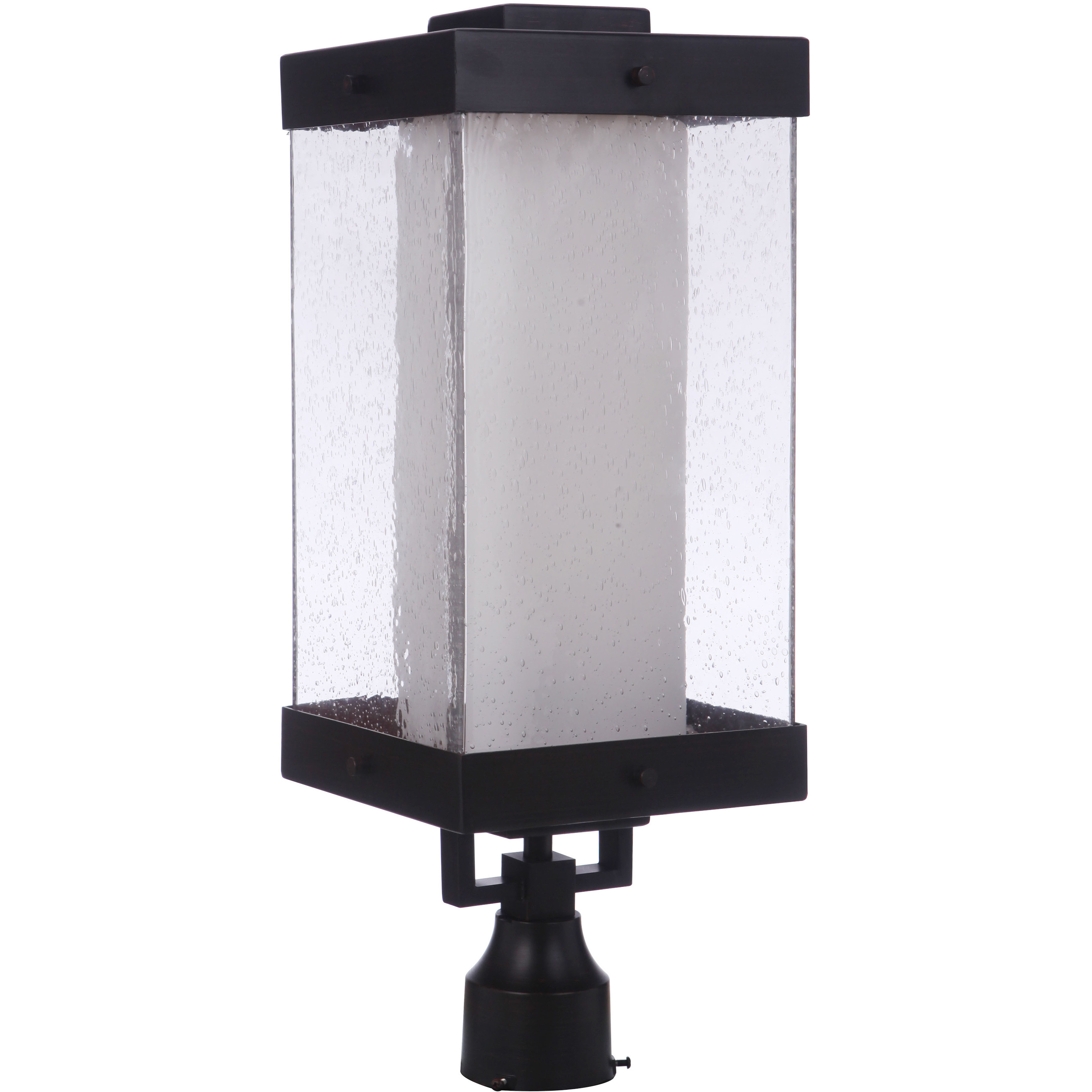Hayner 1 Light 22.24 inch Midnight Outdoor Post