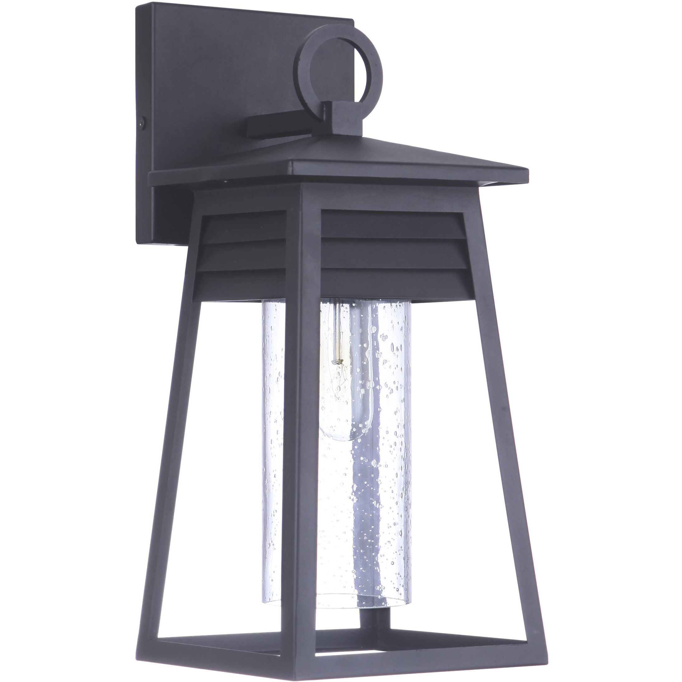 Becca 1 Light 14 inch Textured Black Outdoor Wall Mount