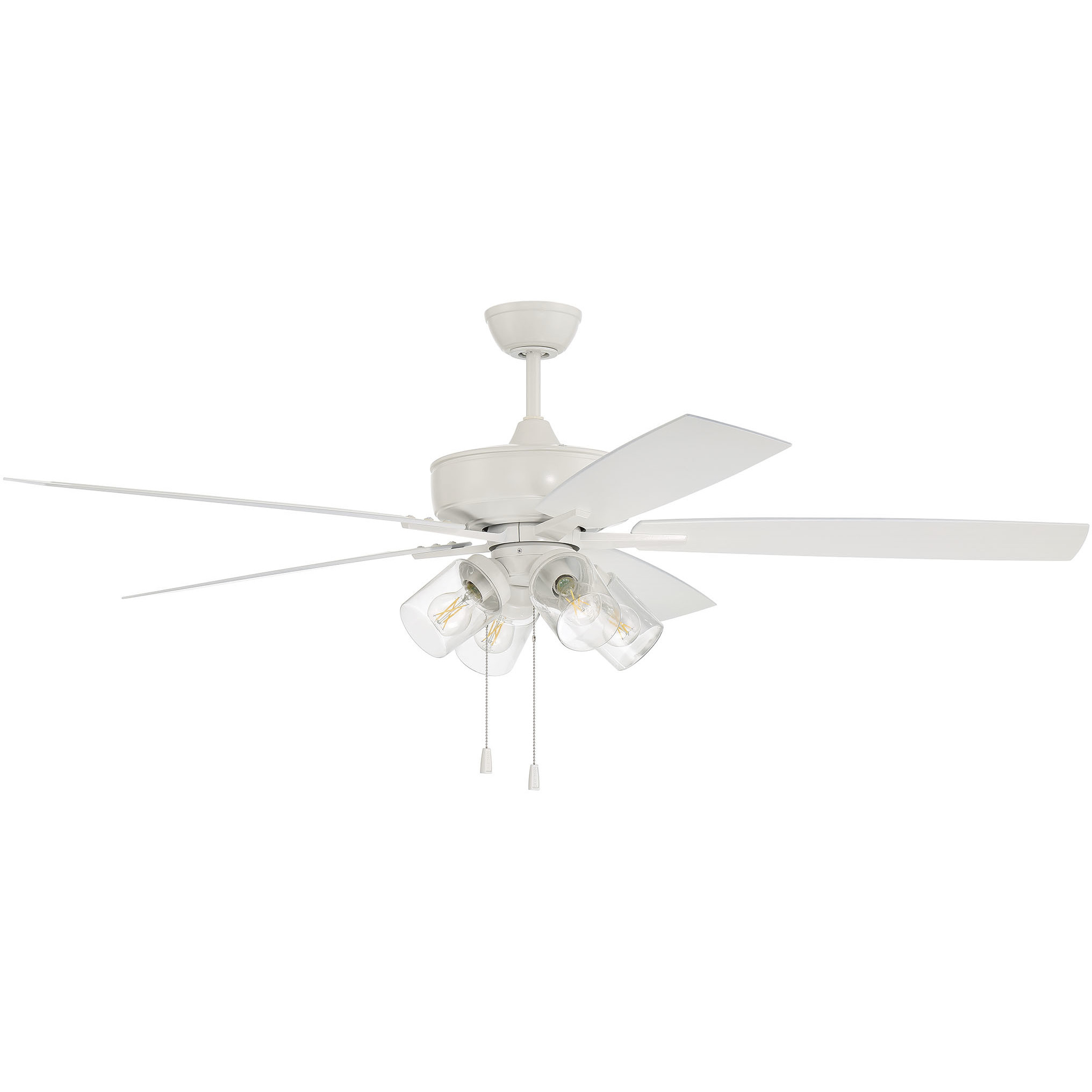 Craftmade OS104W5 Outdoor Super Pro 60 inch White Ceiling Fan