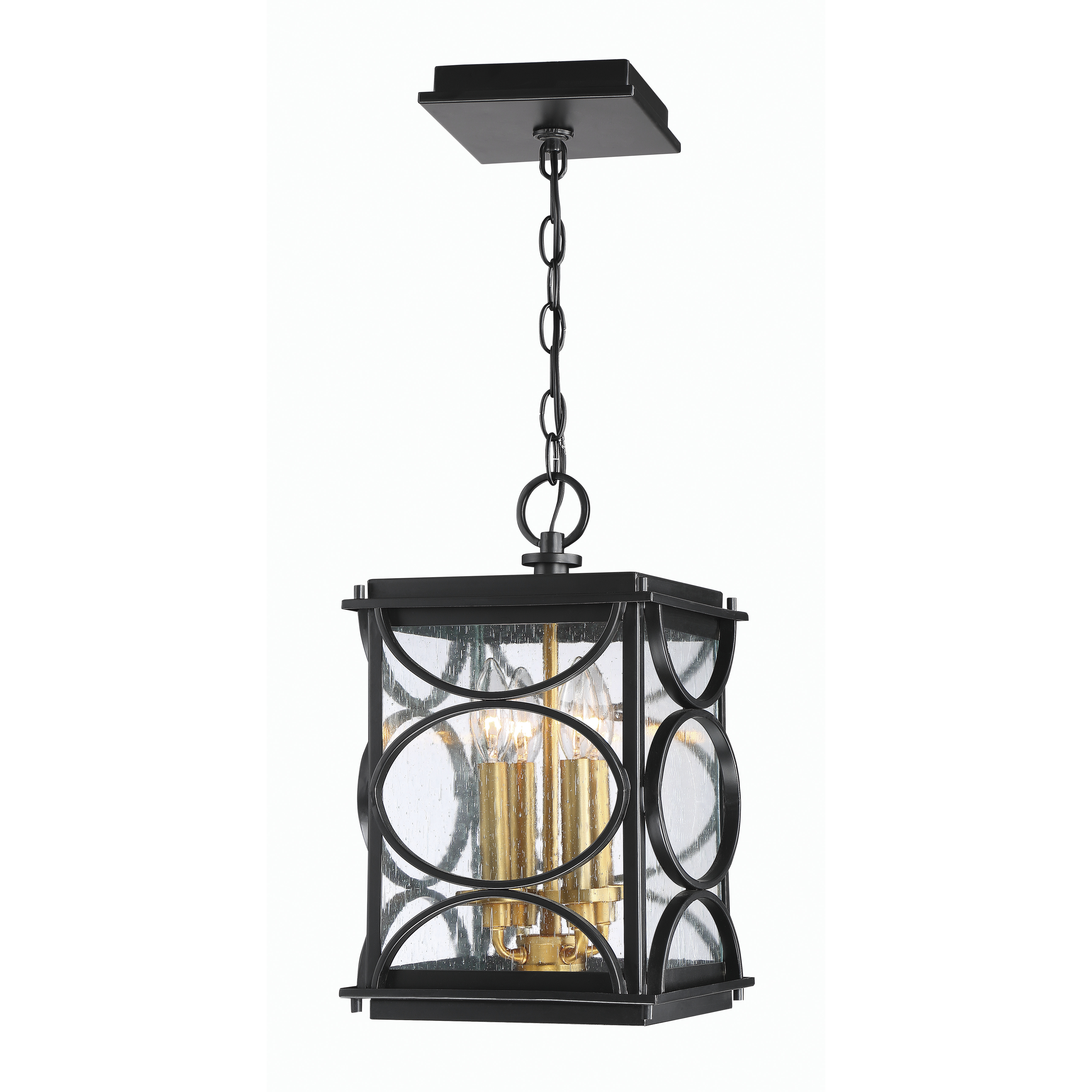 ライト+ランタン brasspole Zara Brass Pendant Light with Crystal Detail | Ethan Allen