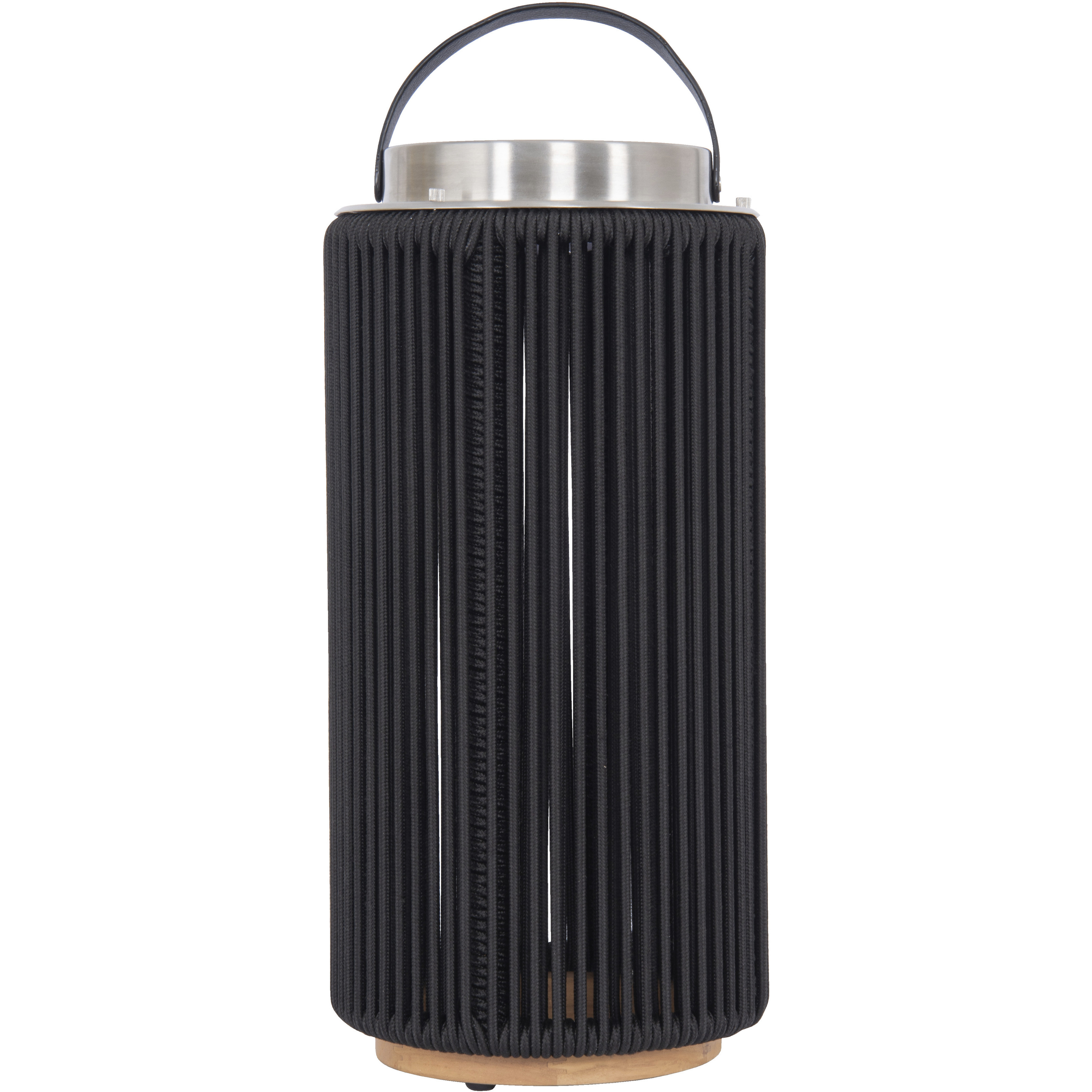 Sea Scape 19 inch 3.00 watt Stainless Steel Outdoor Rechargeable Table Lamp, Solar