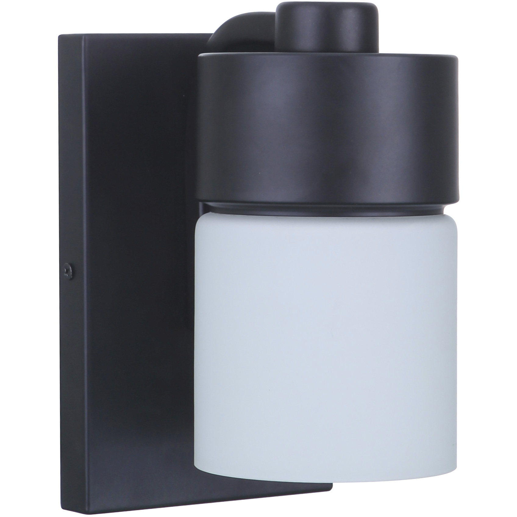 Neighborhood District 1 Light 5 inch Flat Black Wall Sconce Wall Light