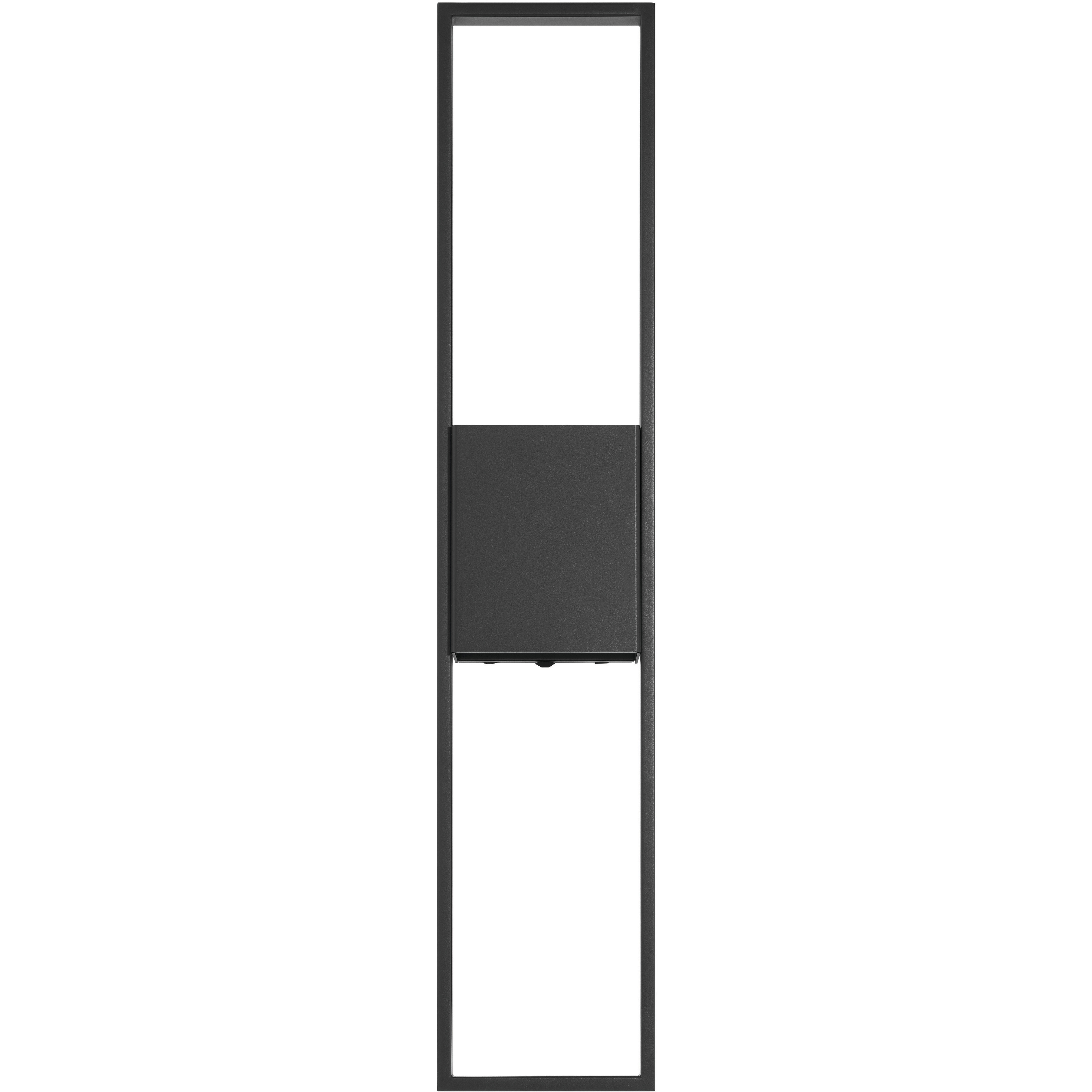 Contact LED 27 inch Textured Black Outdoor Wall Lantern
