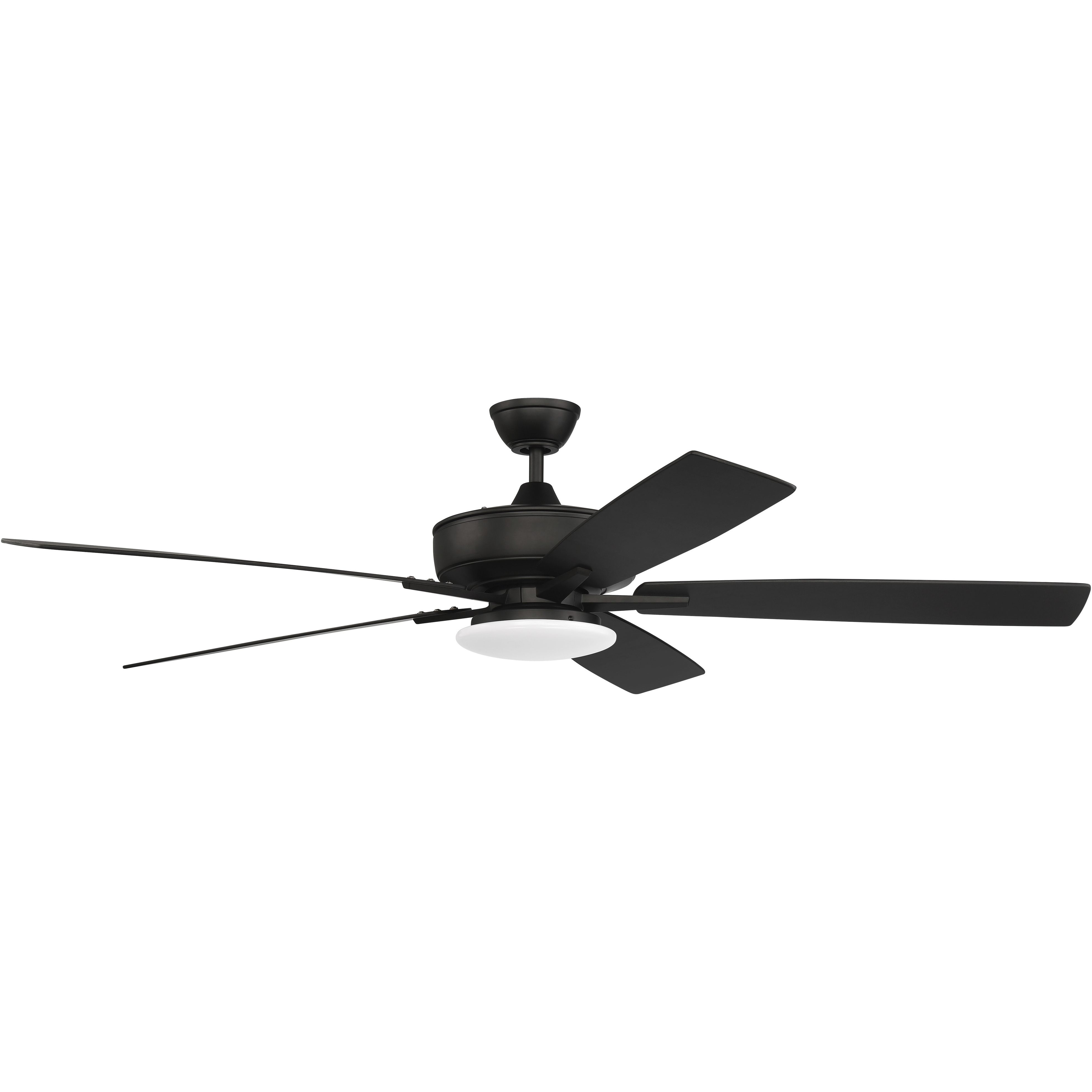 Craftmade S112FB5-60FBGW Super Pro 112 60 inch Flat Black Craftmade S112FB5-60FBGW Super Pro 112 60 inch Flat Black