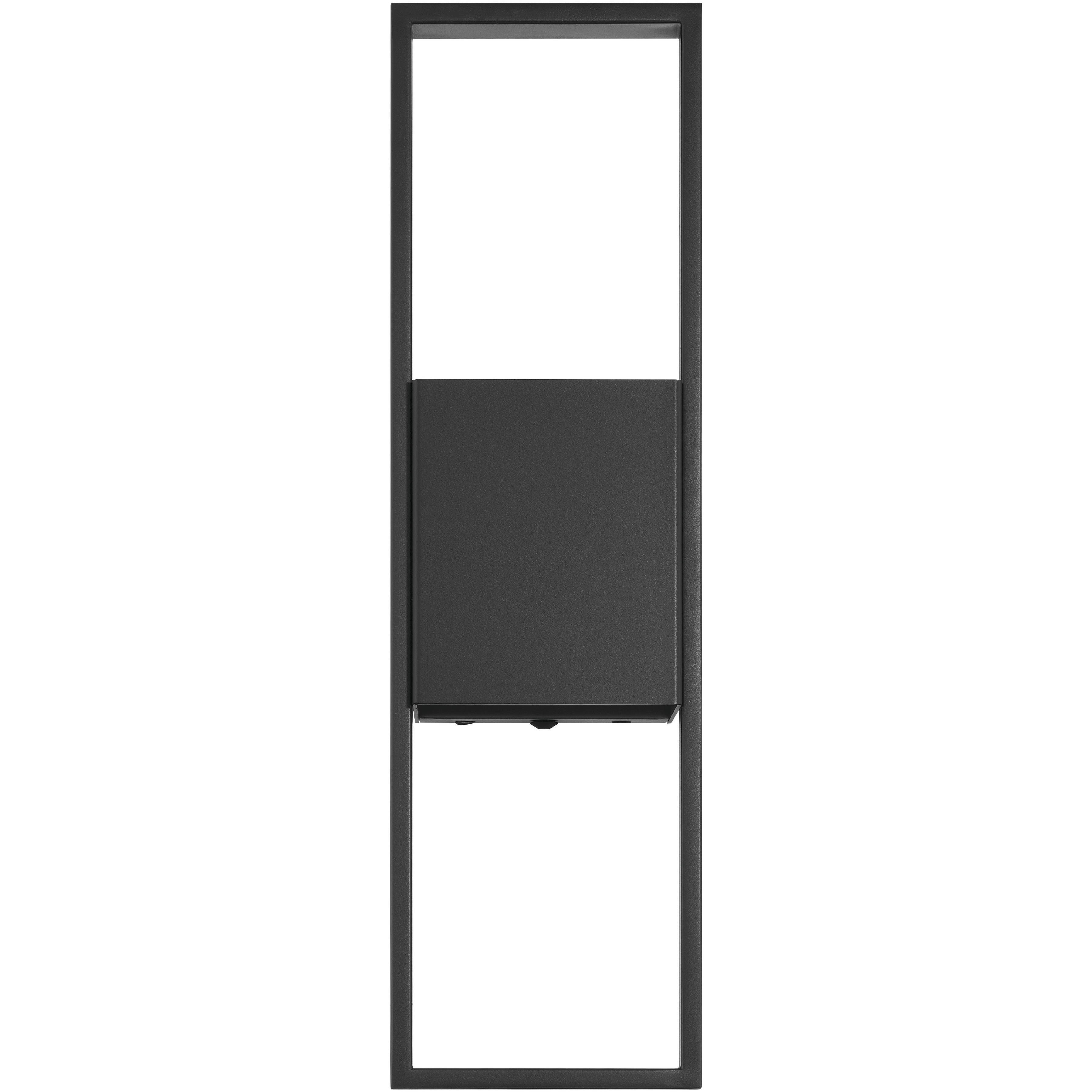 Contact LED 21 inch Textured Black Outdoor Wall Lantern