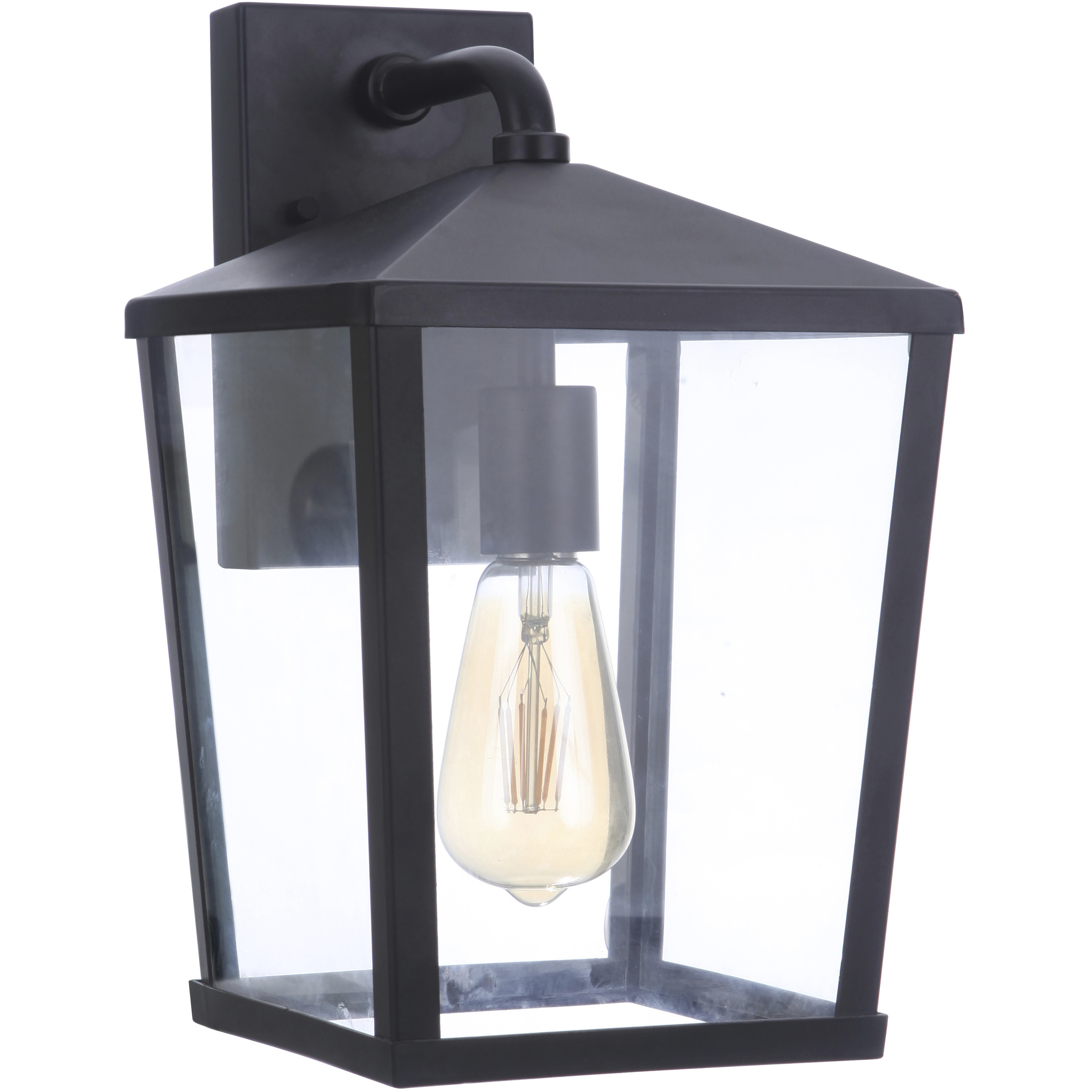 Craftmade ZA4614-MN Olsen 1 Light 13 inch Midnight Outdoor Wall