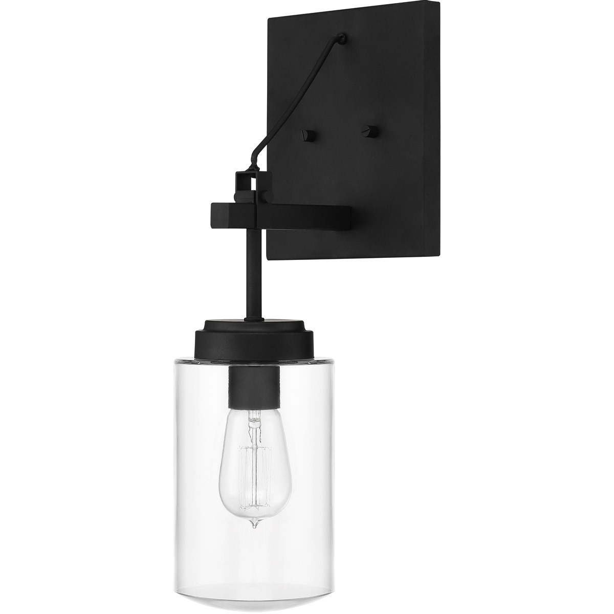 Crosspoint 1 Light 19 inch Espresso Outdoor Wall Sconce