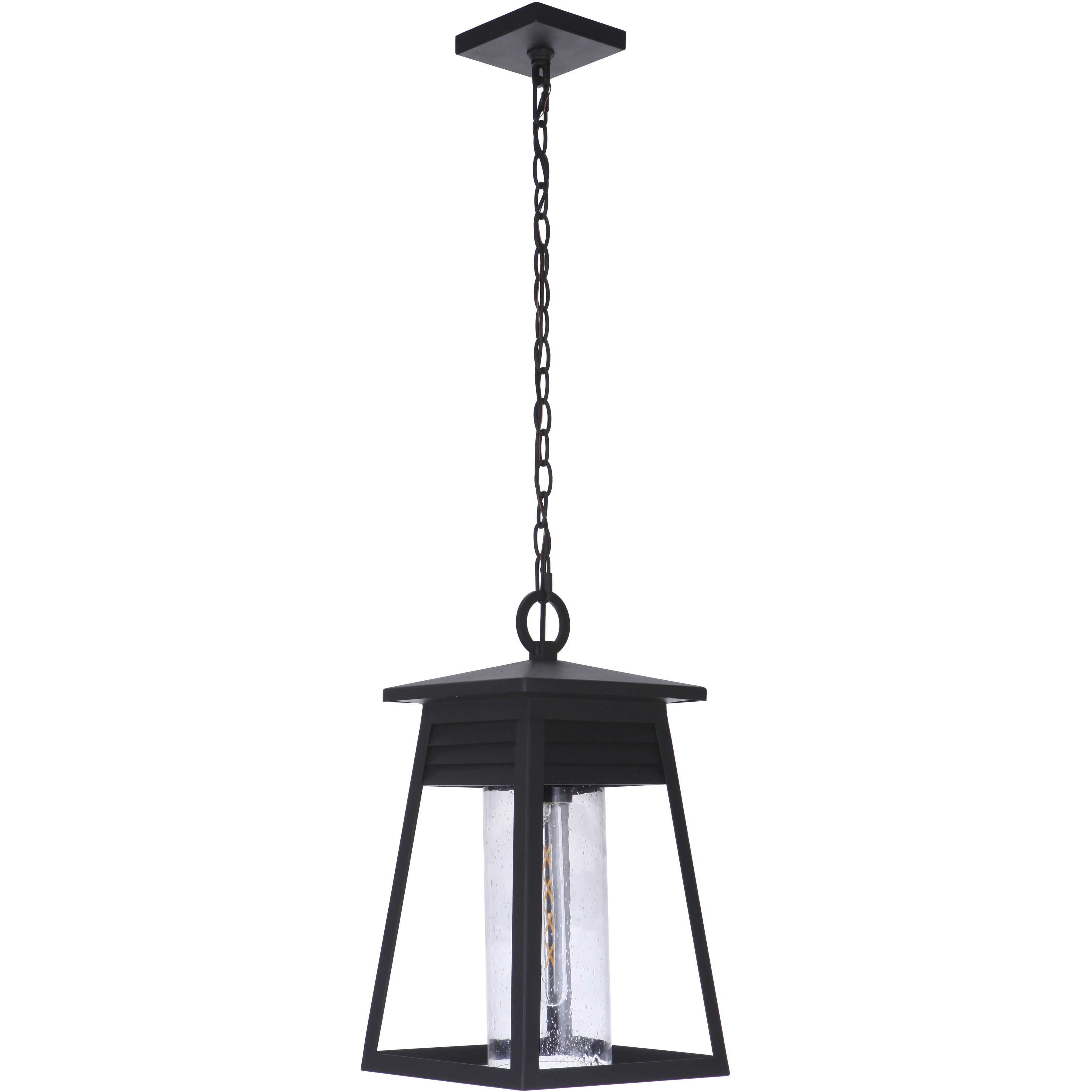 Becca 1 Light 18.25 inch Textured Black Outdoor Wall Mount