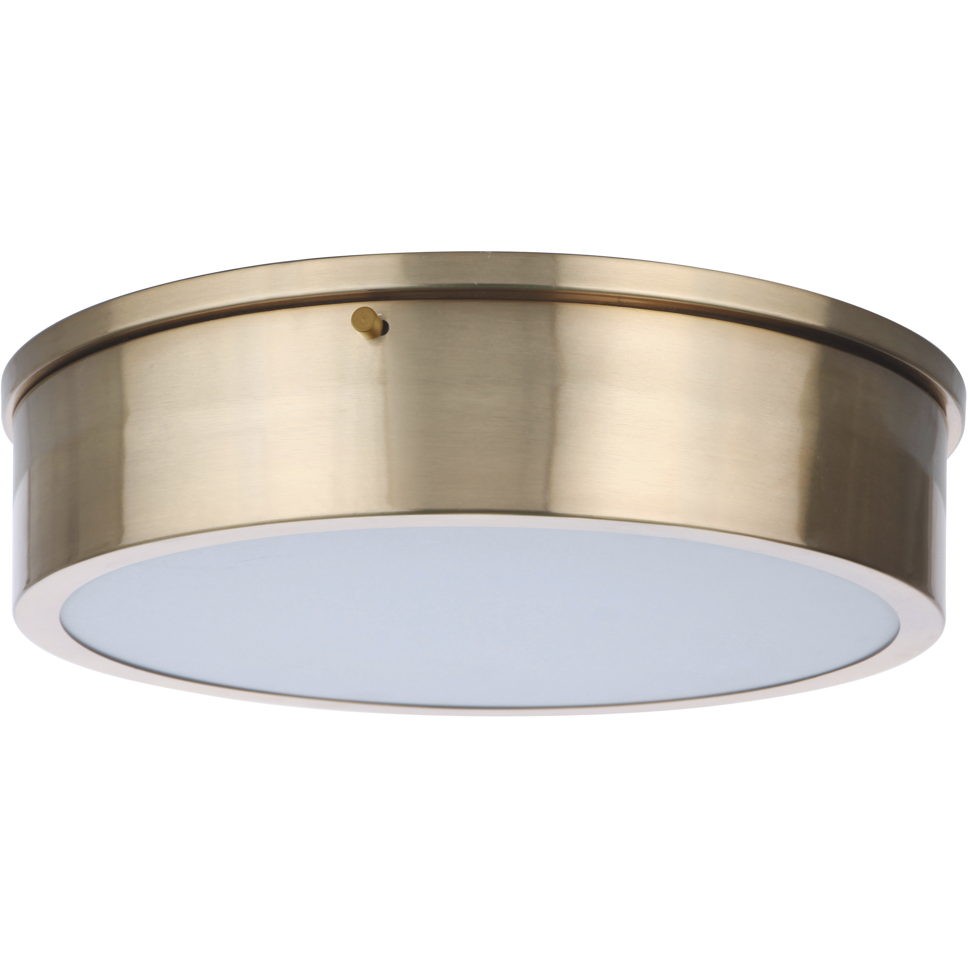Craftmade X6713-SB-LED Fenn LED 13 inch Satin Brass Flushmount