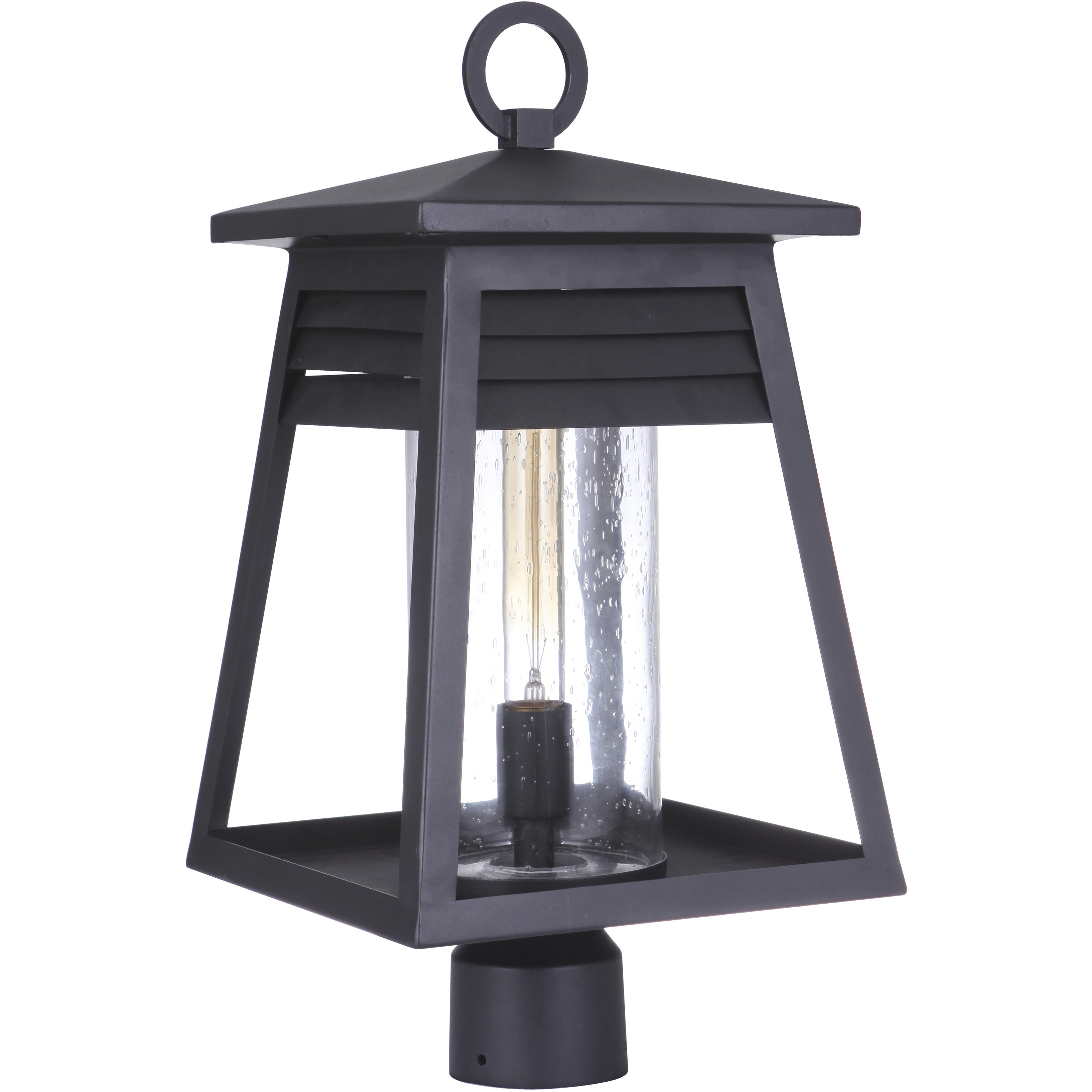 Becca 1 Light 19.75 inch Textured Black Outdoor Wall Mount