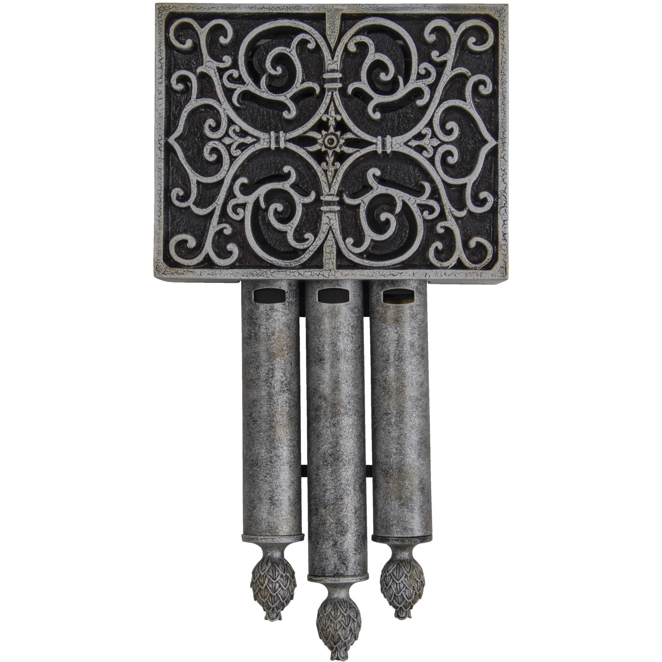 Craftmade CA3RC Westminster Renaissance Crackle Chime, Carved Short