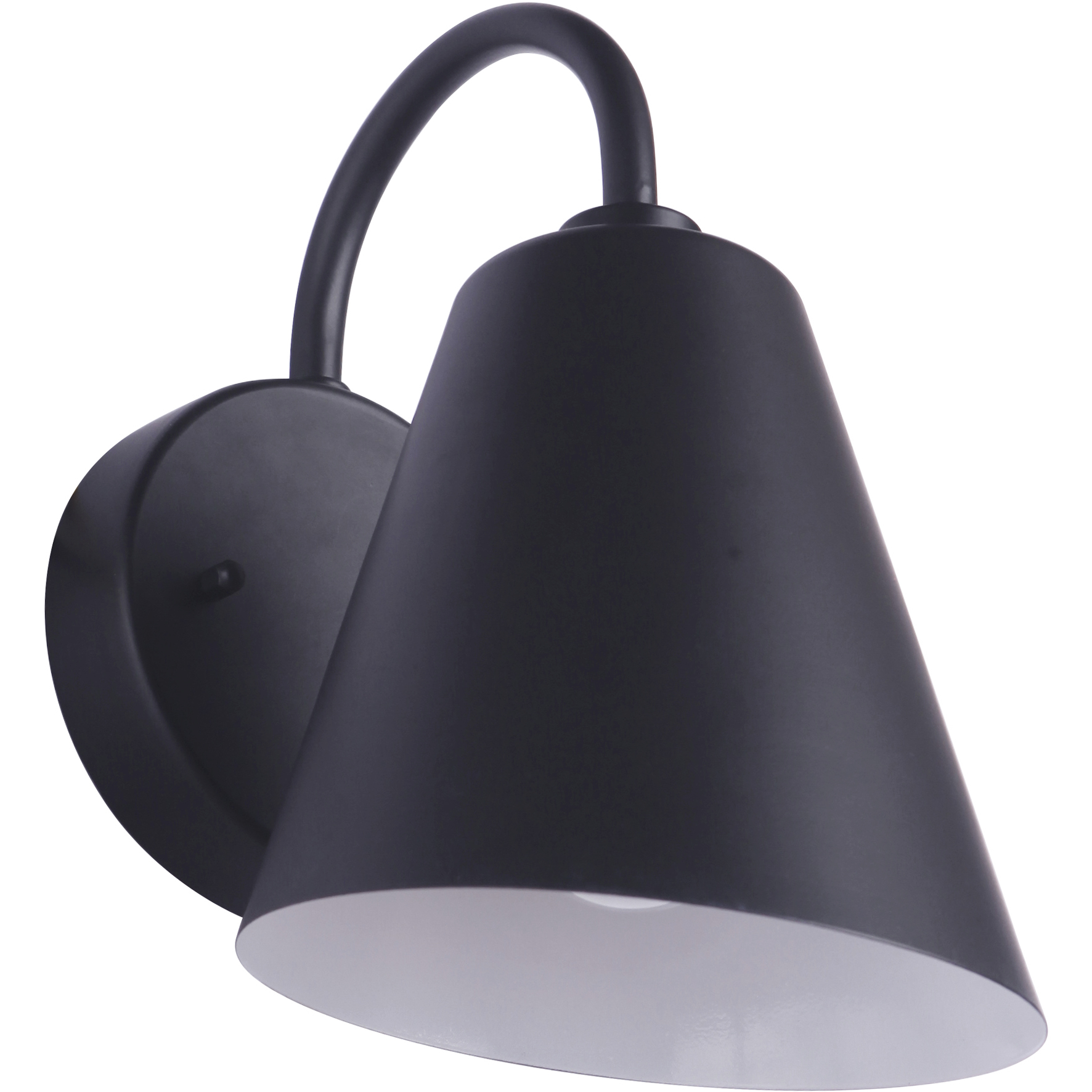 Craftmade ZA5004-MN Point Clear 1 Light 6.88 inch Midnight Outdoor