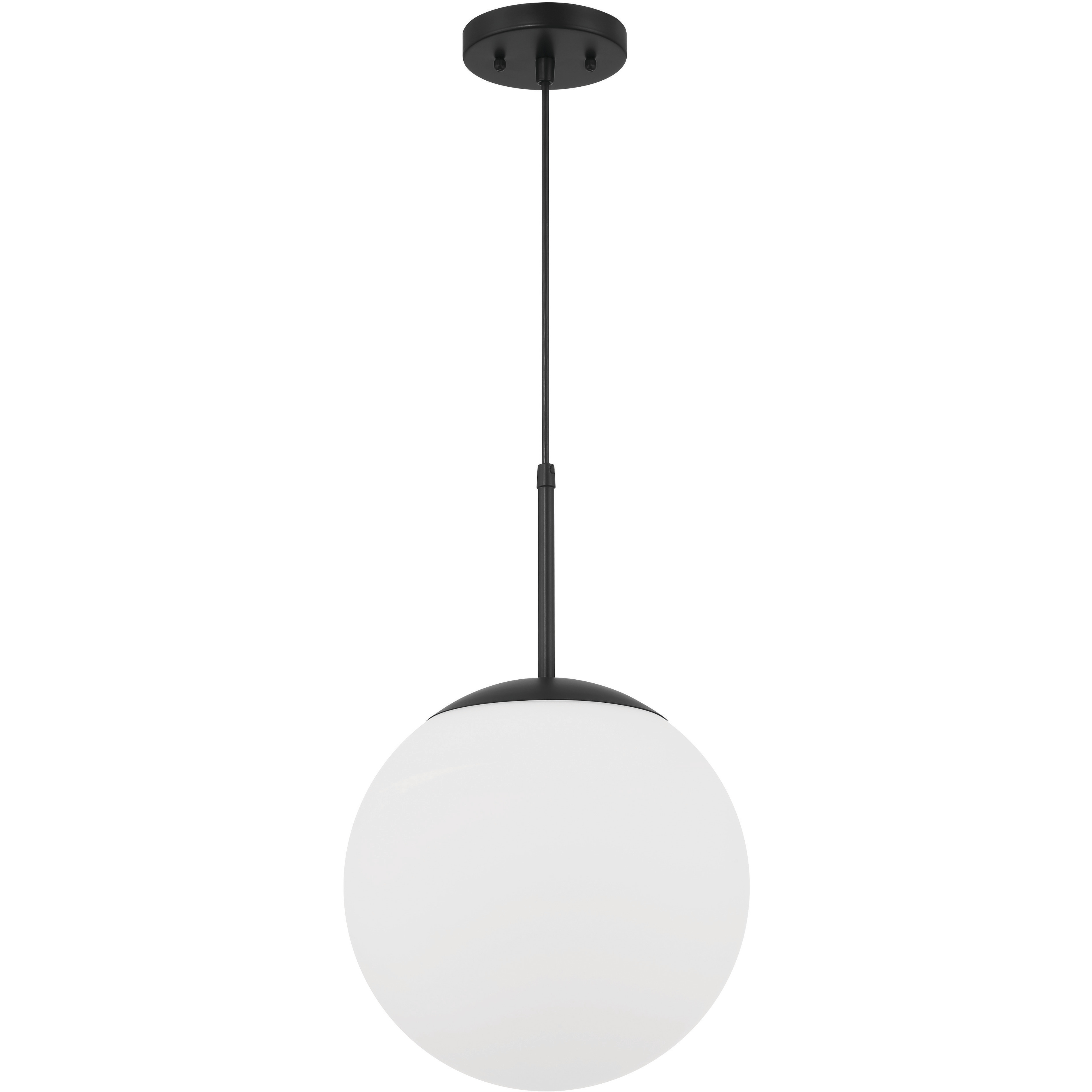 White and black online pendant light