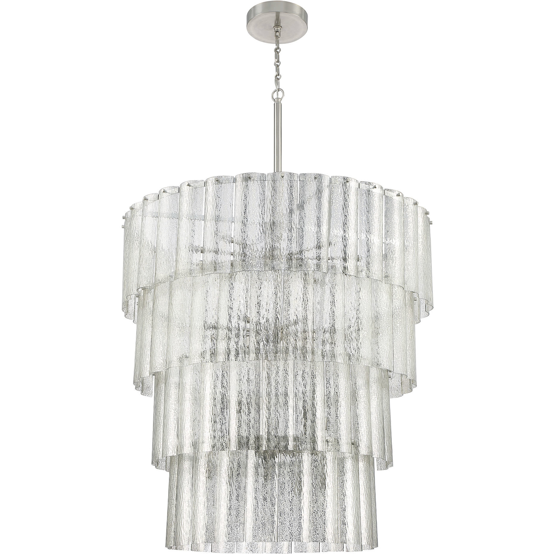 Craftmade 48628-BNK Museo 28 Light 48 inch Brushed Polished Nickel