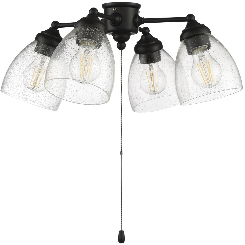 Craftmade LK401105-SB-LED Universal LED Satin Brass Fan Light Kit, image size:976x976