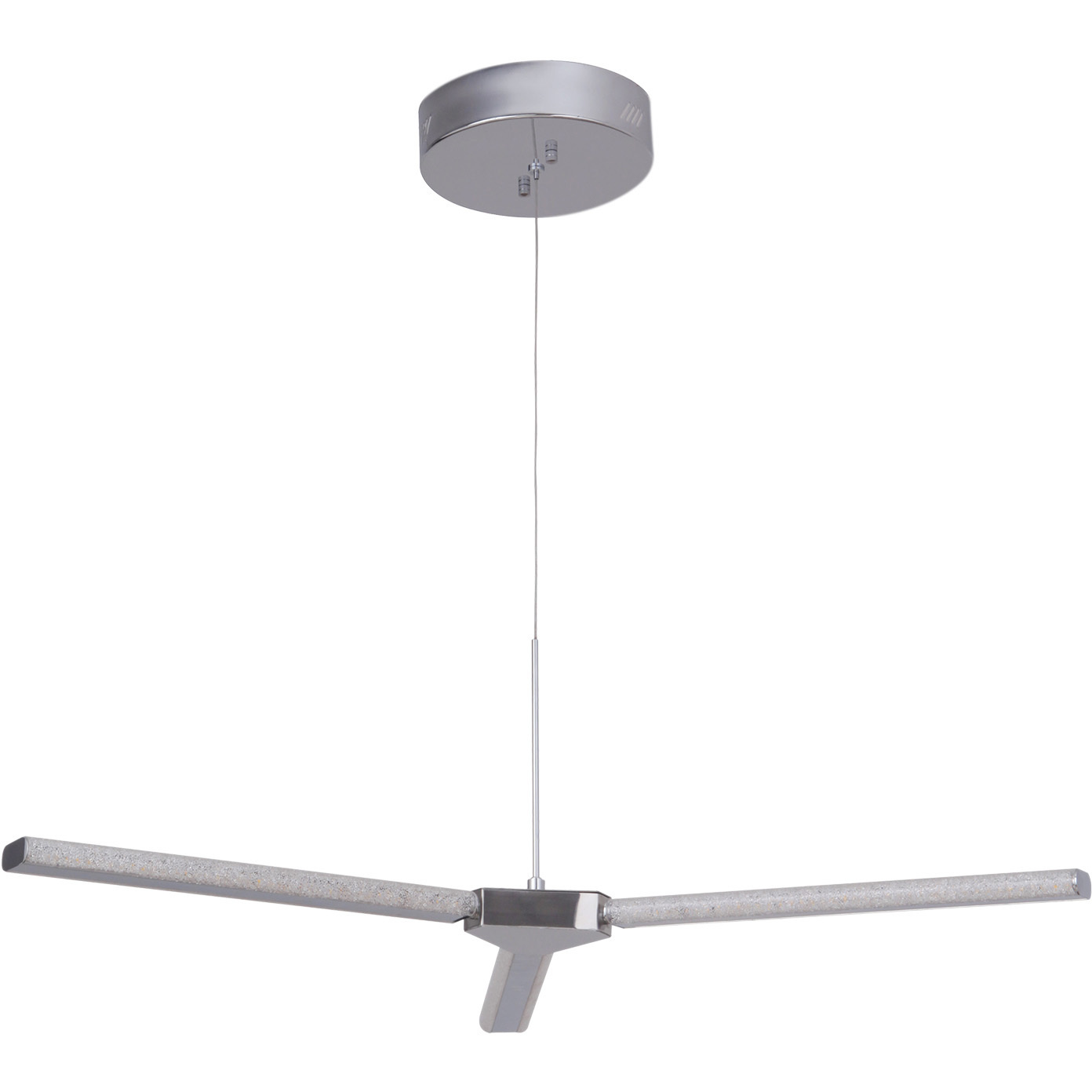 Horizon LED 34.25 inch Chrome Chandelier Ceiling Light