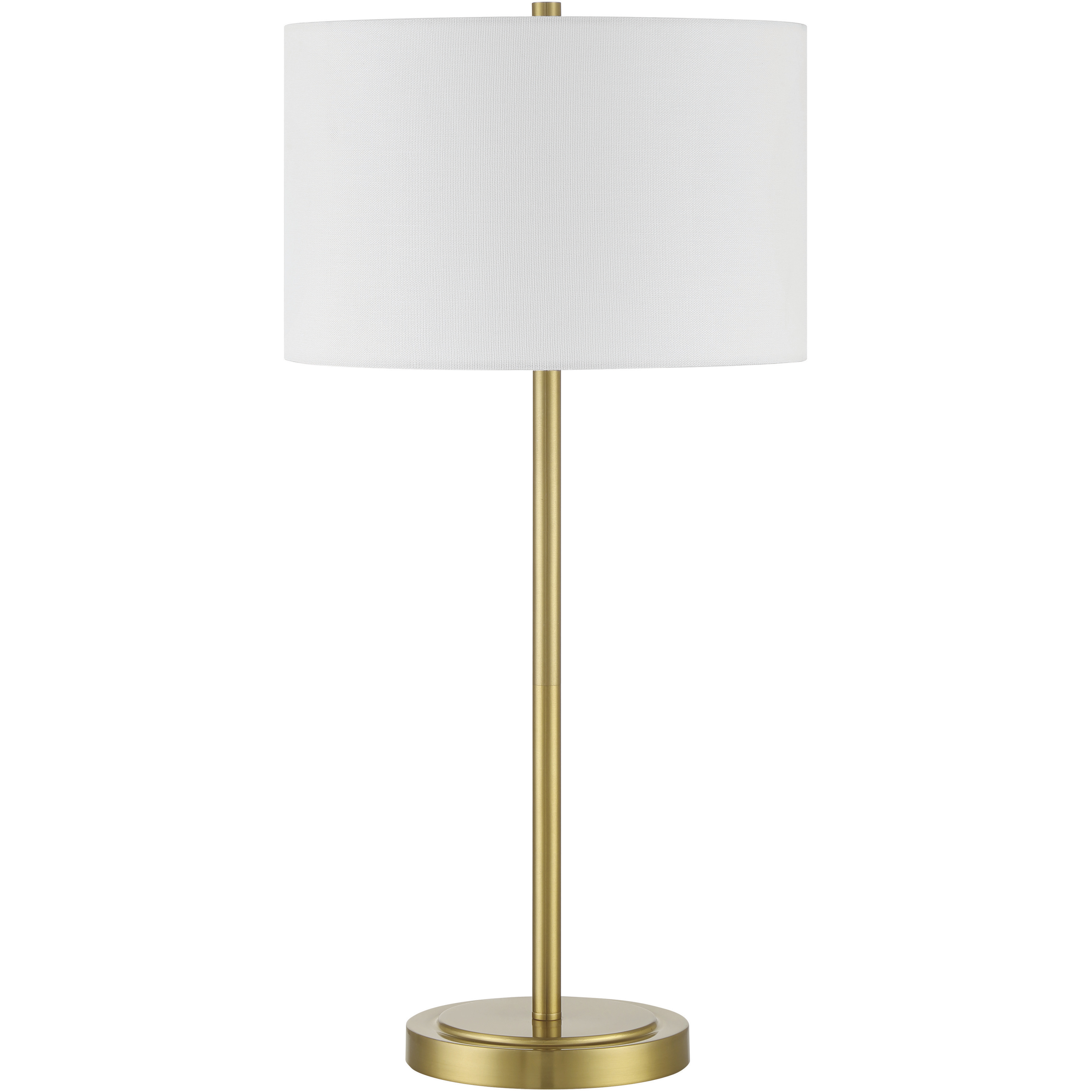 Jones 27 inch Satin Brass Table Lamp Portable Light