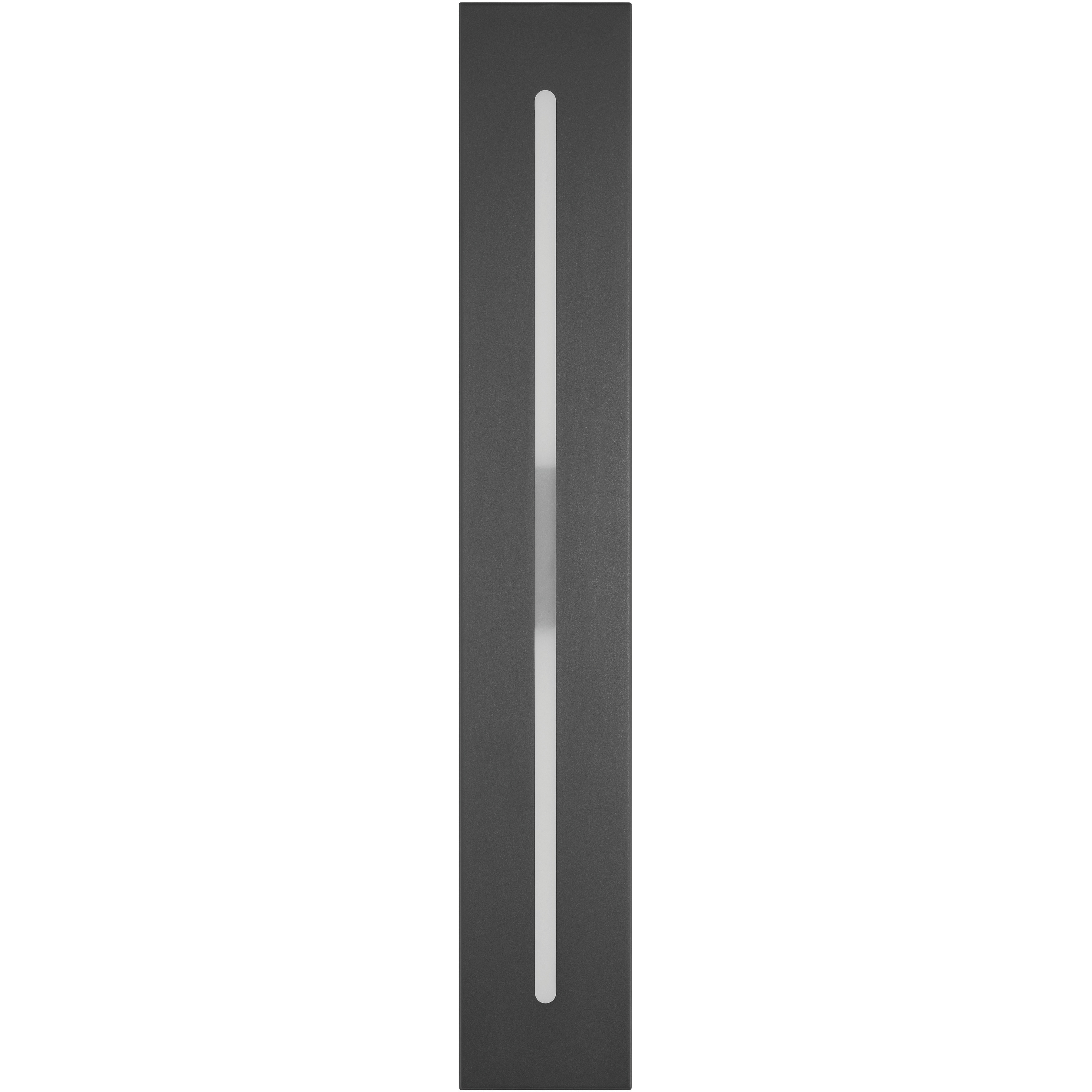 Profiled LED 30 inch Textured Black Outdoor Wall Lantern