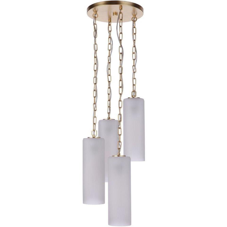 Myos 4 Light 12.01 inch Sunset Gold Pendant Ceiling Light
