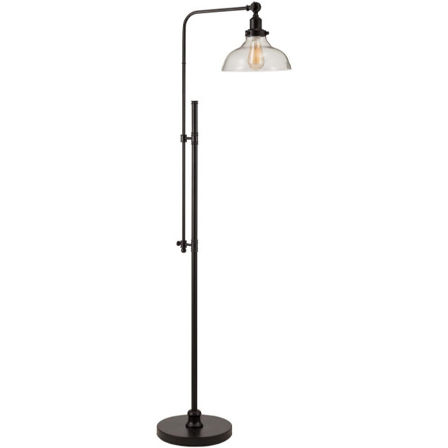 Craftmade 86257 Bejamin 27.25 inch 100 watt Flat Black Floor Lamp Portable Light