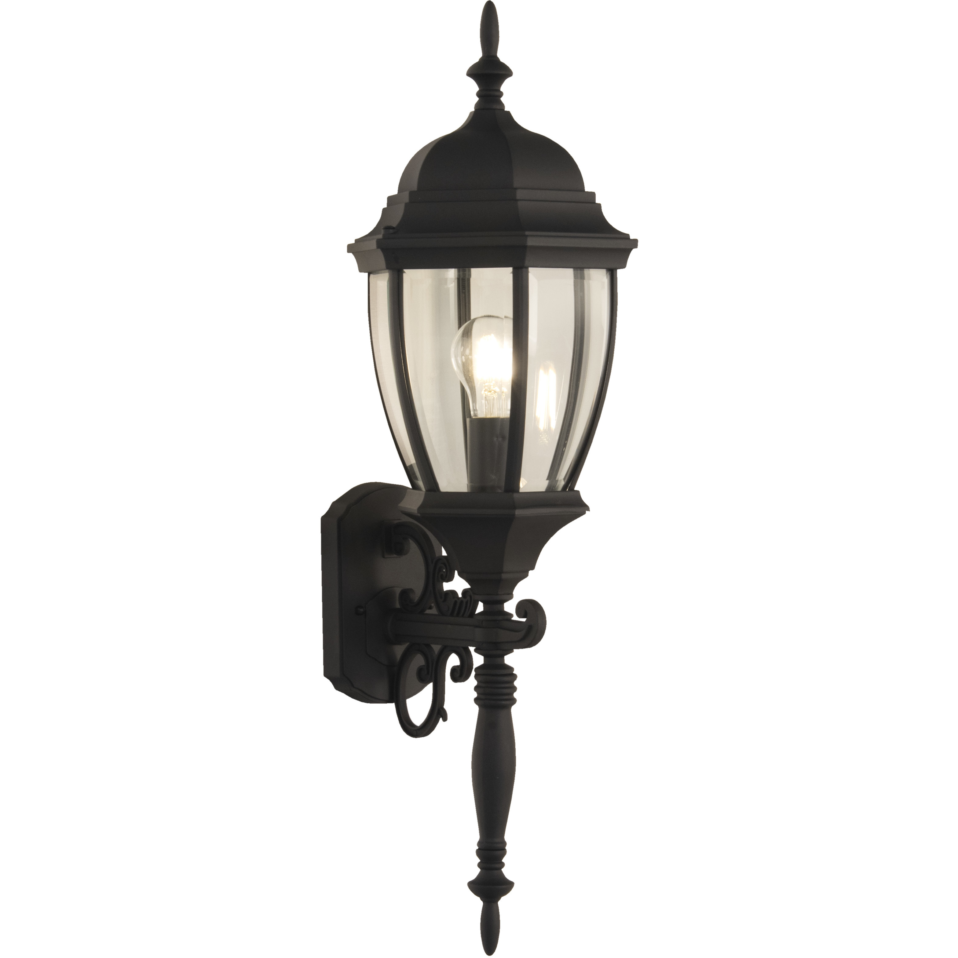 Craftmade Z280-TB Bent Glass 1 Light 25 inch Textured Black