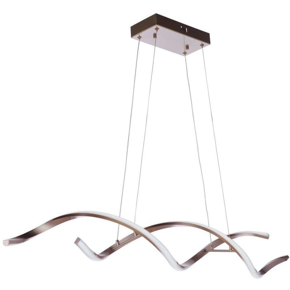 Pulse LED 47 inch Champagne Brass Island Light Ceiling Light