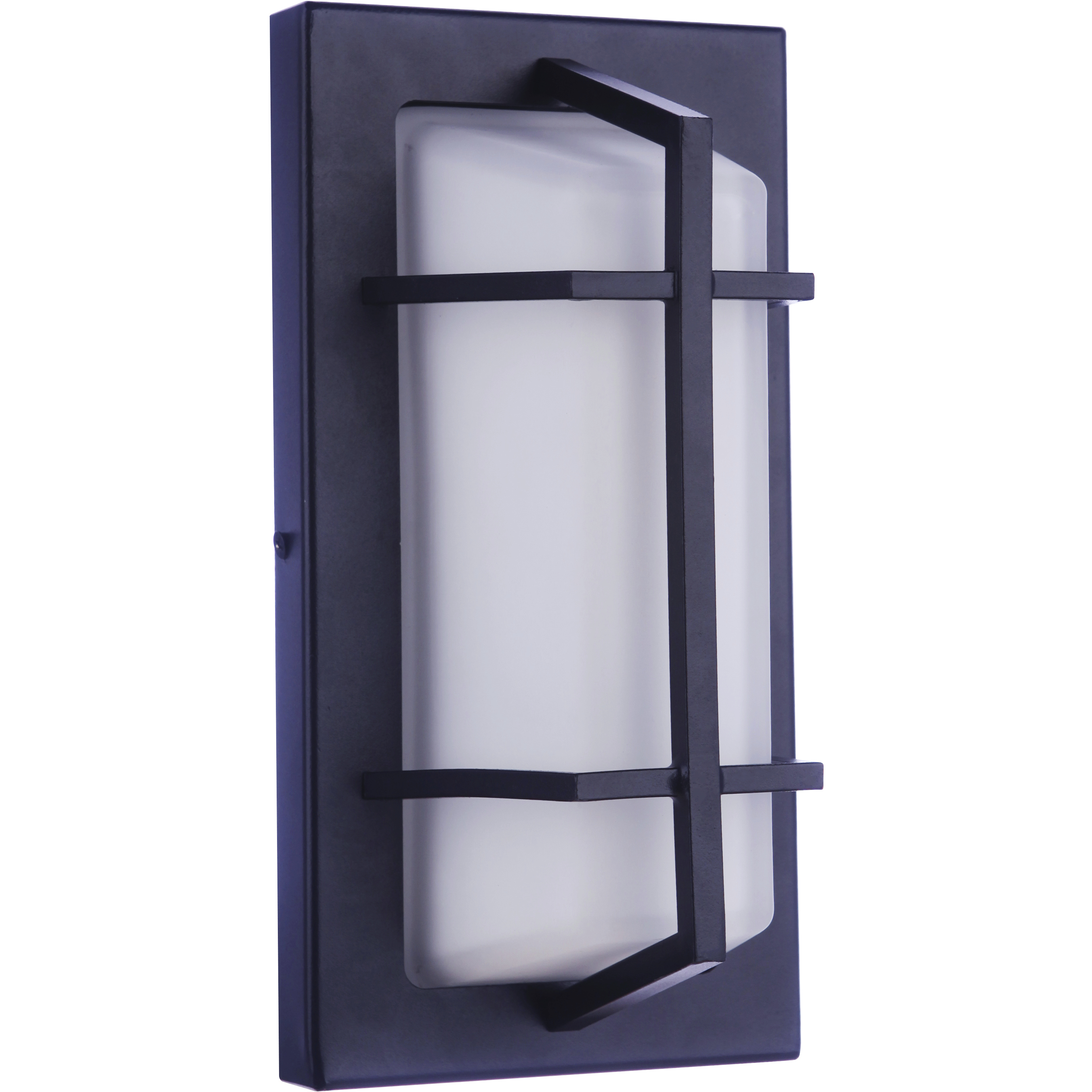 Bulkhead 1 Light 10 inch Textured Black Outdoor Wall/Ceiling Mount, Small