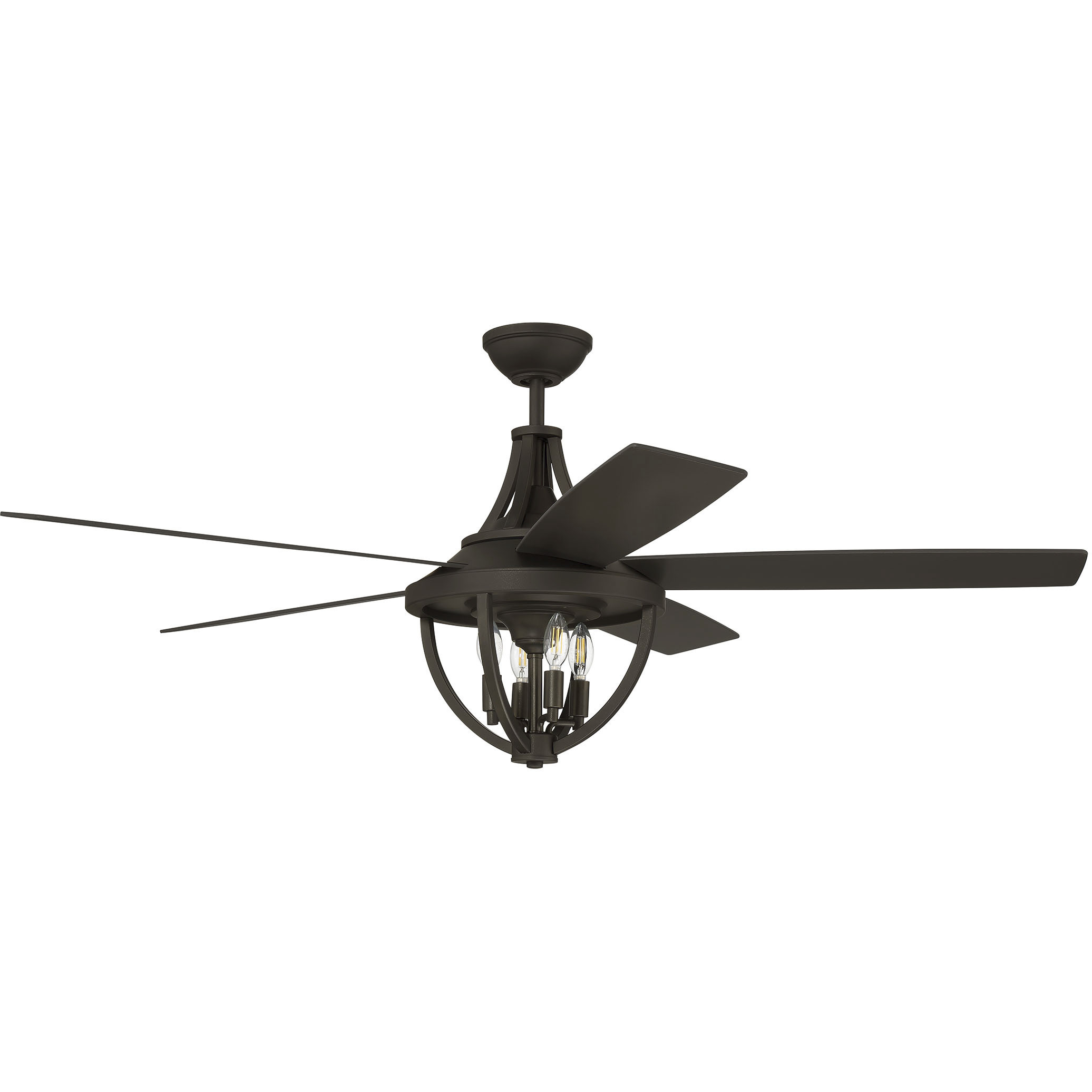 Craftmade NSH56ESP5 Nash 56 inch Espresso with Flat ESP/Mesquite Blades  Ceiling Fan