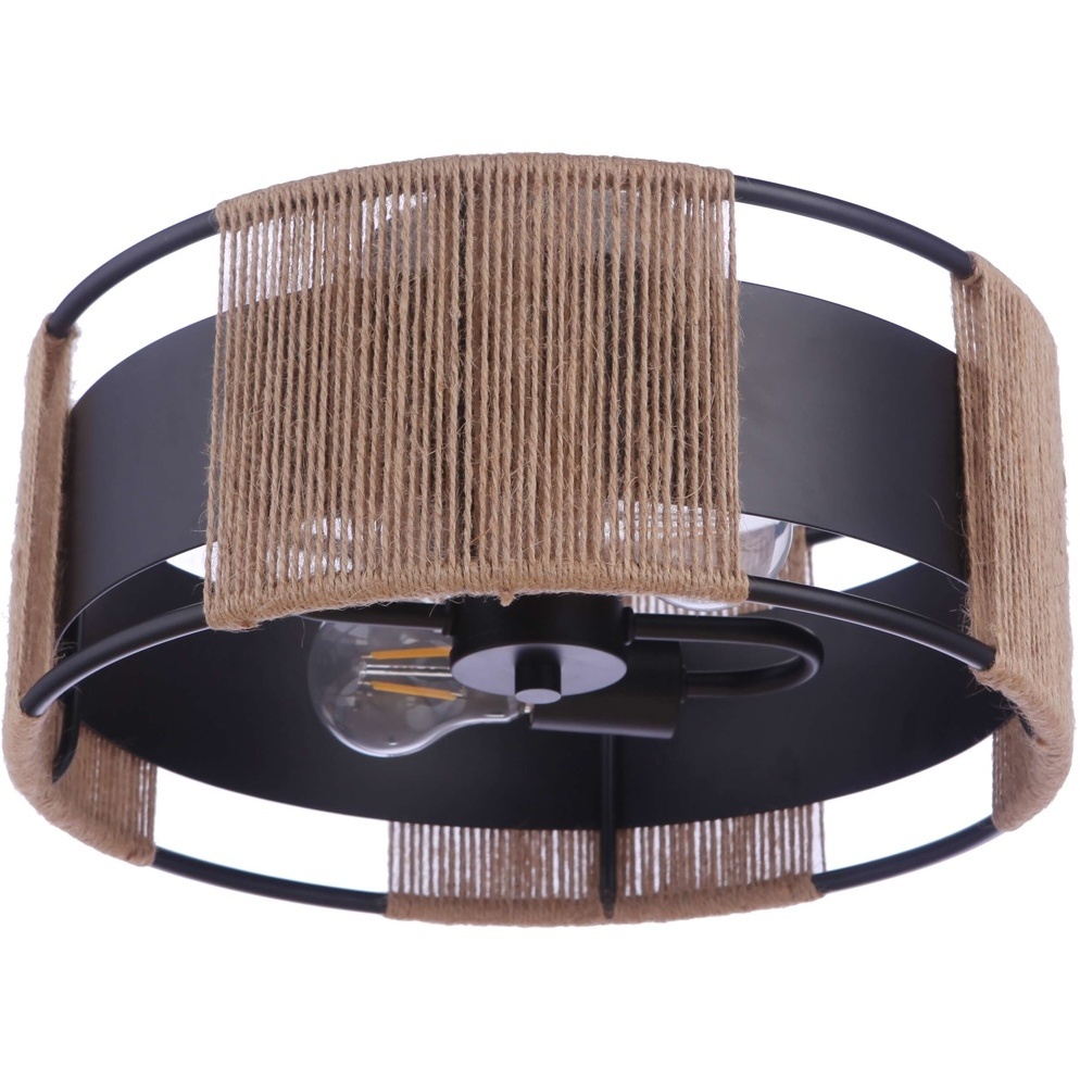 Craftmade 59052-FB Kensey 2 Light 14.13 inch Flat Black Semi