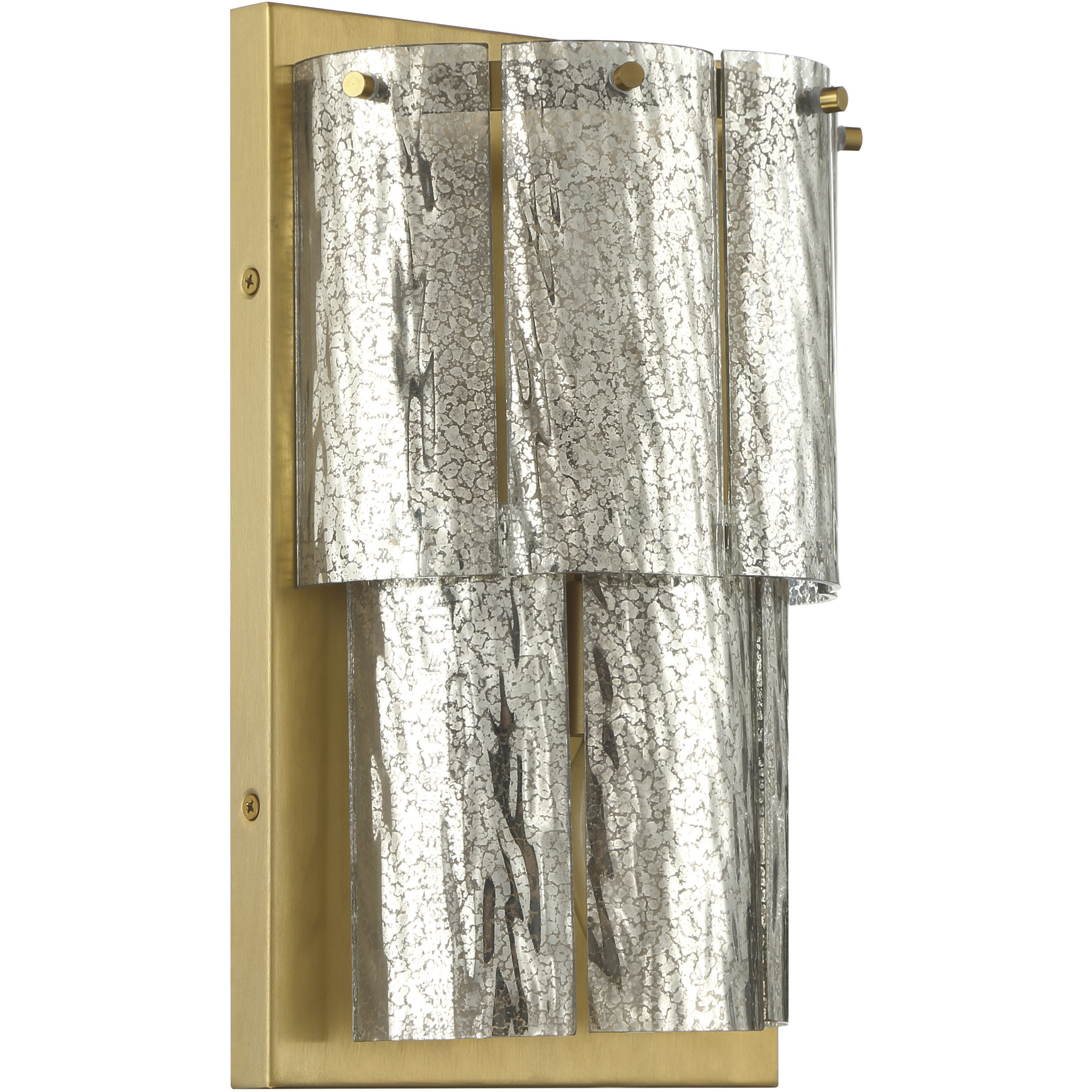 Museo 2 Light 8 inch Satin Brass Wall Sconce Wall Light